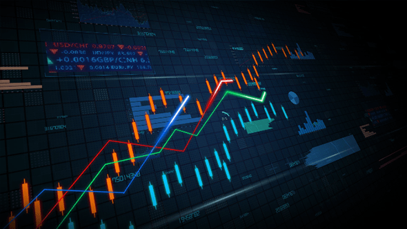 Growing Stock Market Index Graph